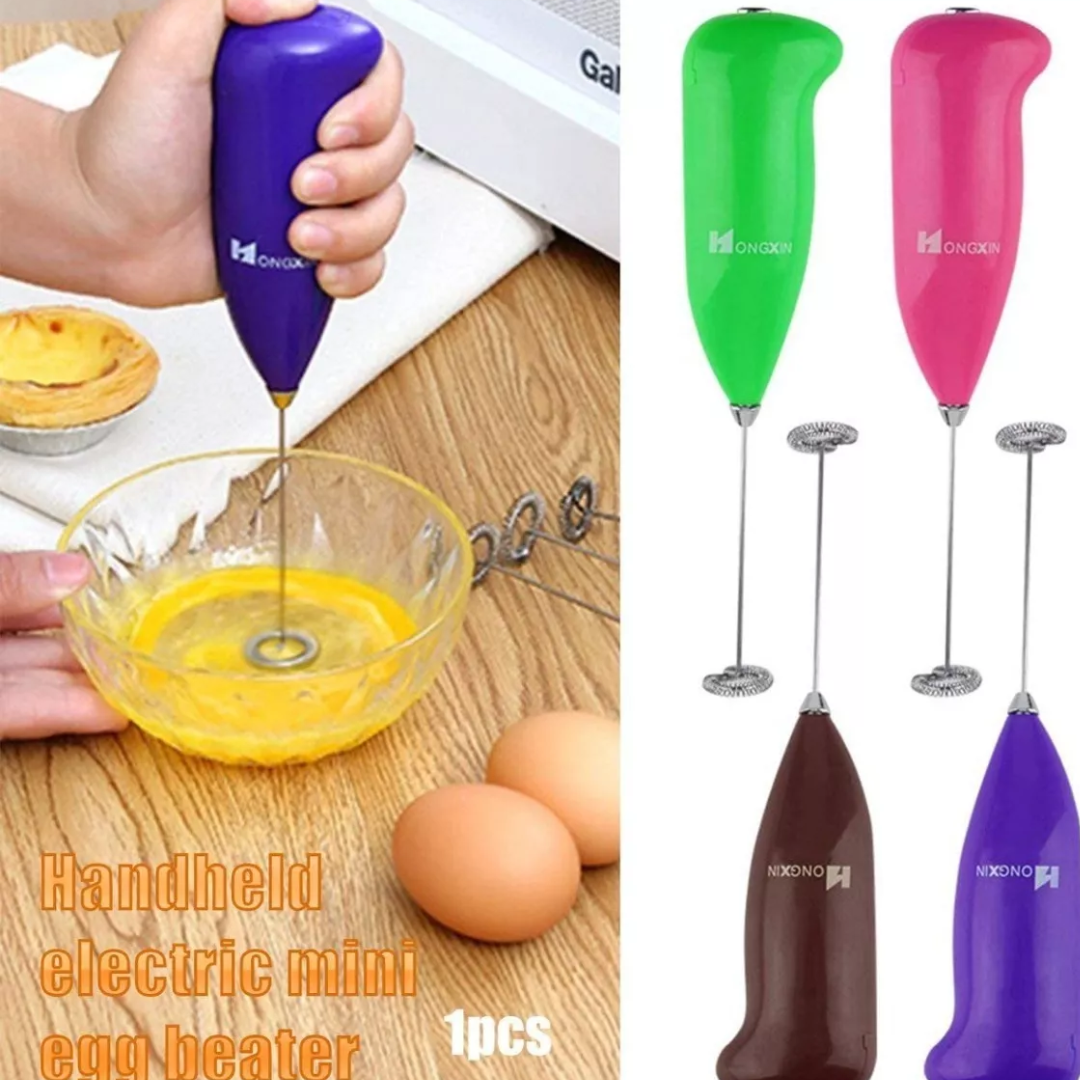 Batidor De Cafe Cappuccino De Pilas